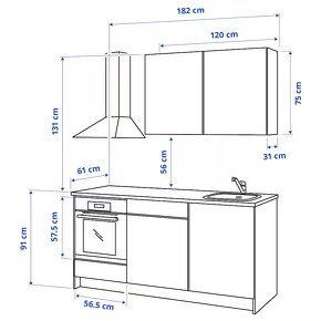 Kuchyňské skřínky IKEA KNOXHULT - 2