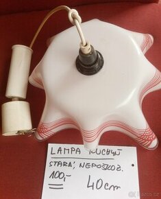 LAMPA, SKLENĚNÉ VĚCI - 2