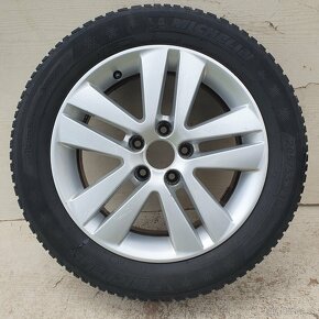 Originální Alu kola Opel 16" 5x110, zimní Michelin 205/55R16 - 2