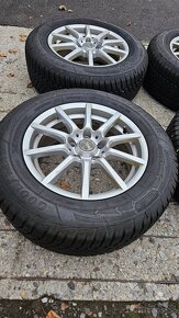 alu kola 5x114,3x16 se zimní pneu 215/65R16 - 2