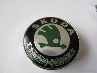 Středové pokličky Škoda 60mm Staré logo - 2