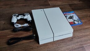 Playstation 4 White 500GB krásný - 2