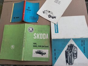 Seznam - katalog - navod na ŠKODA 100 veteran ŠKODA 110 - 2