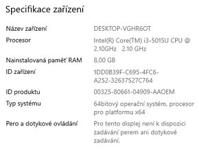 ▼Dell Latitude 3350 - 13,3" / i3-5015U / 8GB / SSD / ZÁR▼ - 2