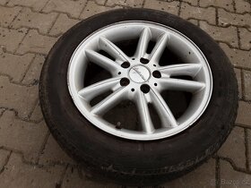 ALU DISKY 5x112 s PNEU 205/55/16 sada Alu R16 Mercedes - 2