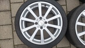 Alu kola Peugeot 17" 4x108 letní pneu 205/45 R17 3-6mm 207cc - 2