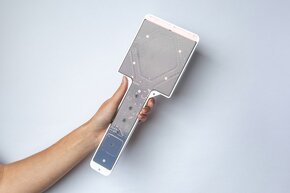 Loxone - Touch Surface Air + Držák pro 4 × AA baterie - 2