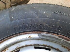 Prodám kola 155/80 R13  4x100 - 2