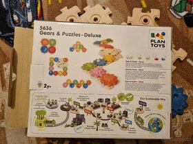 Plan Toys Puzzle ozubená kolečka - 2