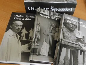 OTAKAR ŠPANIEL - monografie, 3 svazky, 1500 foto, 900 stran - 2