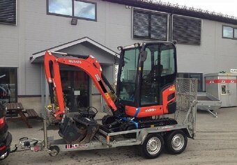 /minibagr/ Kubota KX019-4•3 lžíce•topení v kabině•(11.9 kW) - 2