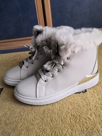 Dámské zimní boty s kožíškem - 2