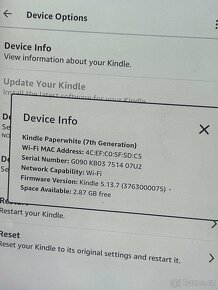 Amazon Paperwhite Kindle 7. gen čtečka 4GB Bílá - 2