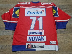 Jan Novák - originální hraný reprezentační hokejový dres - 2