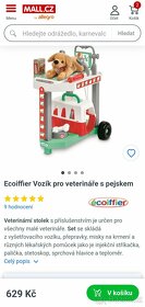 Sada veterina + pejsek+ kufřík Ecoiffier - 2