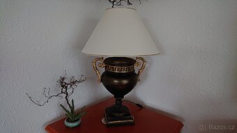 Krasna velka lampa, 80 cm - 2