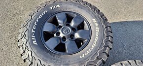 Originální kola Toyota 6x139,7,x Pneu BF Goodrich 265/75 15R - 2