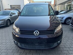 VW Caddy 1.6 TDI 75kW Tažné Tempomat Navigace 62 tkm - 2