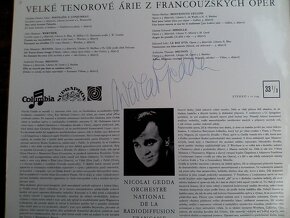 LP Velké tenorové árie s podpisem N.Geddy - 2