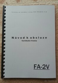 Návody kovo frézek FA-3, FN-20, FN-22, FN-32... - 2