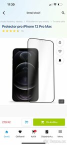 Ochranne sklo iphone 12 Pro Max - 2