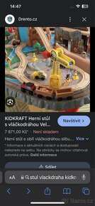 KIDKRAFT stůl vláčkodráha - 2