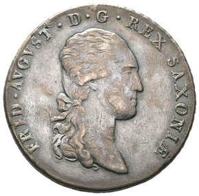 mince stříbro Fridrich August I. Sasko - 2