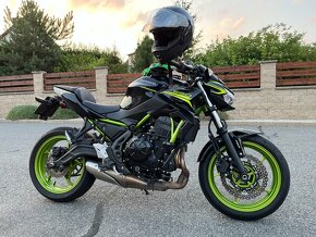 Z 650 Kawasaki 2021 9000km odpočet - 2