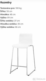 Barové židle Ikea - 2