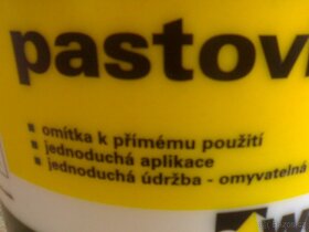 Omítka pastovitá - 2