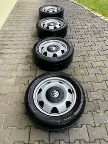 Original VW krytky kol poklice pokličky T5 T6 T6.1 chrom - 2