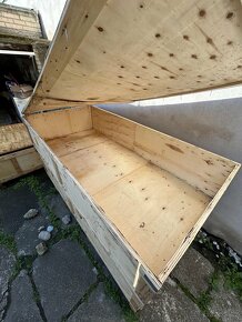 bedny přepravni dřevěné krabice transportní - 2