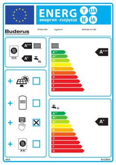 Tepelné čerpadlo Buderus země voda, 16 kW, vč.180l TUV, NOVÉ - 2