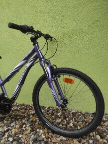 Značkové dětské kolo SPECIALIZED 24" (fialová) - 2