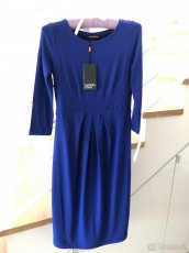 Těhotenské modře šaty Isabella Oliver_vel. S - 2