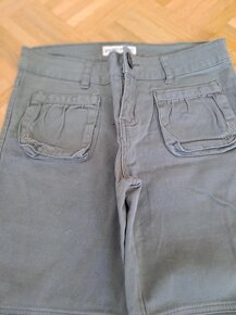 Khaki kalhoty Euro jeans, vel. 28/32 (S) - 2