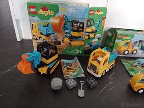 Lego duplo sety - bagr - odtahovka - pizza - zoo - 2