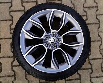 Alu kola originál Škoda Karoq 5x112 R19 Crater - 2