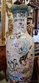 Čínská porcelánová váza-výška 160 cm - 2