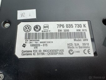 Řídící jednotka bluetooth Škoda Yeti 7P6035730K - 2