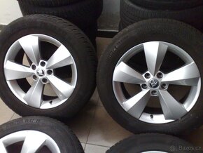 alu kola 5x112 r17 original škoda kodiaq - zimaky - 2