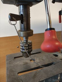 Sloupová vrtačka 500w, 16 mm sklíčidlo, Morse 2 kužel - 2