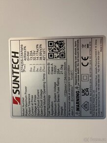 prodám zbytek fve panelů Suntech STP425-C54/NSHB - 2