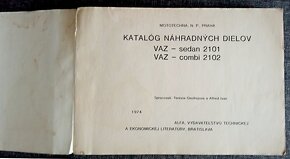 Katalogy ND VAZ 2101/2102 a Lada 1500 - 2