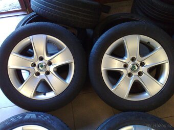 alu kola 5x112 r16 original skoda 205/55/16 - 2