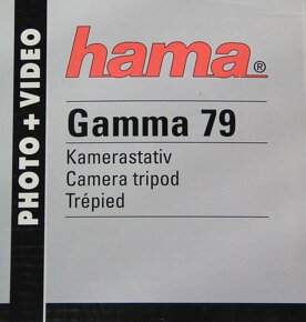 Fotografický anebo video stativ Hama - typ Gamma 79 - 2