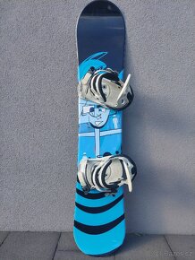 Snowboard včetně vázání 130cm + boty NIDECKER - 2