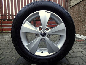 PĚKNÁ ZIMNÍ ORIGO ŠKODA OCTAVIA III 16" 5x112 pneu 205/60R16 - 2