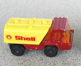 Staré autíčko METALCAR Atlas Truck -cisterna Shell - 2