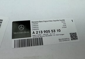 a2139055310 kamera mercedes original komplet nova - 2